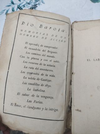 Libro Antiguo El Laberinto de las Sirenas