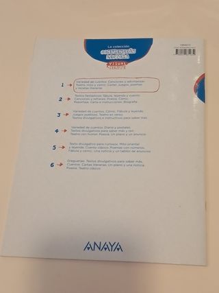 Cuaderno Anaya Comprensión lectora 1.