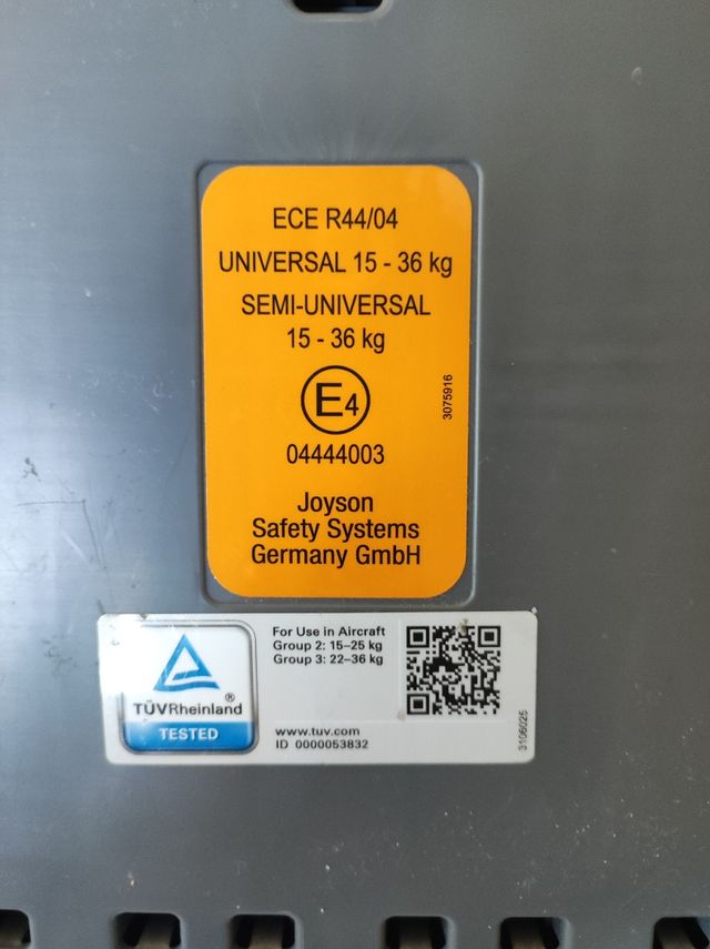 Sillas Takata Maxi Grupo 2-3