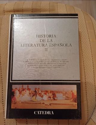 Historia de la literatura española II