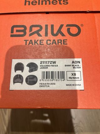 Casco esquí niño Briko Vulcano XS