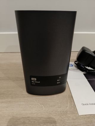 WD My Cloud EX2 NAS 2 hdd(sin discos)