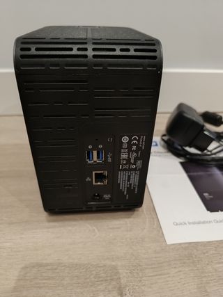 WD My Cloud EX2 NAS 2 hdd(sin discos)