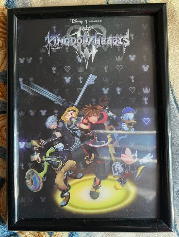 Stampa su tela lenticolare Disney Kingdom Hearts