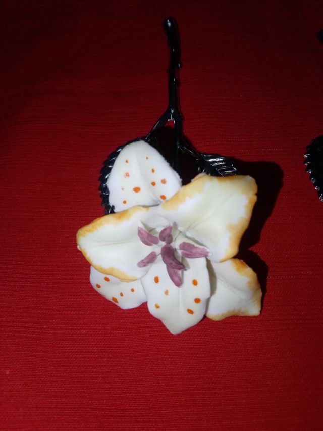 Flores antiguas de Porcelana