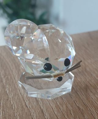 Topolino Swarovski Silver Crystal –vintage