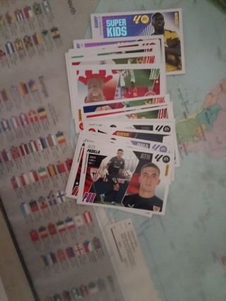 Cromos de fútbol Panini preguntó al por qual