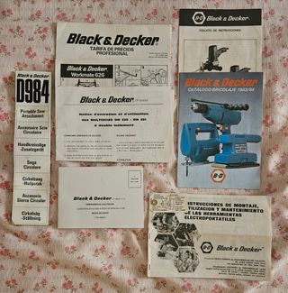 Sierra de sable y circular Black & Decker (2 en 1)