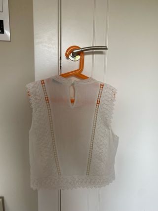 Blusa Stradivarius blanca
