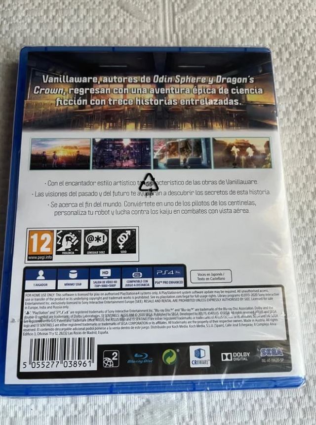 13 Sentinels: Aegis Rim PS4 sigillato