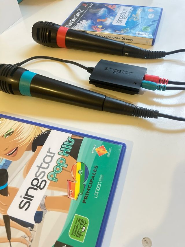 Pack Singstar 2 Juegos + Micros PS2