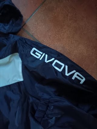 Giubbotto impermeabile Givova blu scuro