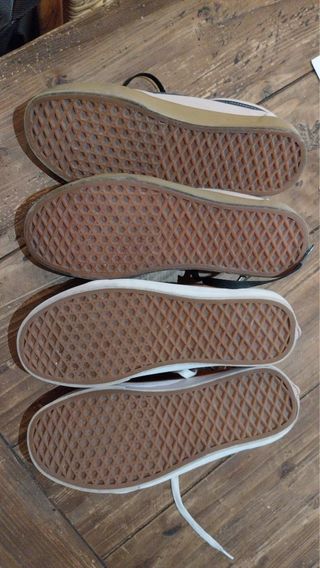 Lote 2 pares zapatillas Vans Mujer