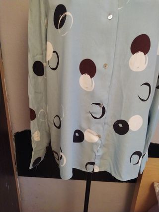 Blusa de viscosa con estampado