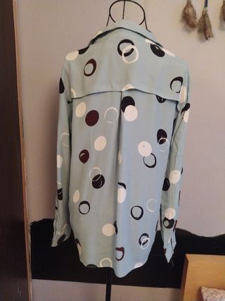 Blusa de viscosa con estampado