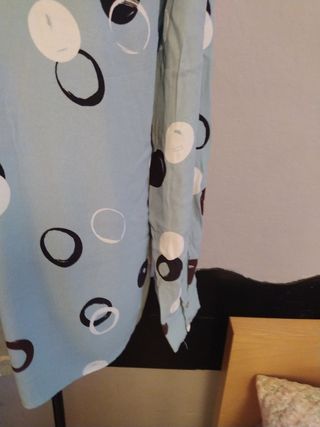 Blusa de viscosa con estampado