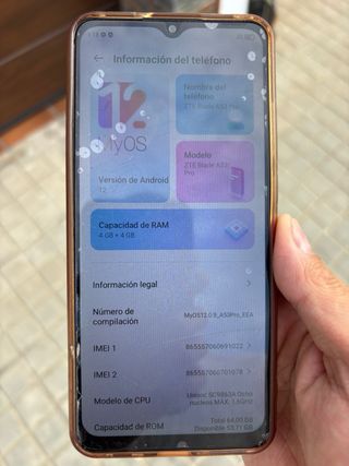 ZTE Blade A53 Pro Negro