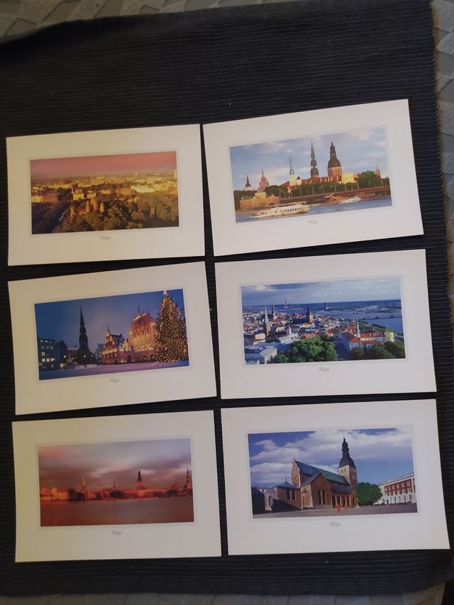 Colección Postales vintage Riga