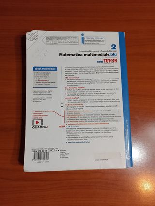 "Matematica multimedialeblu2" libro usato di liceo
