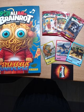 Cromos Brainrot Panini Juego Cartas