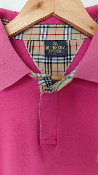 Polo Burberry Mujer Rosa Hecho en Inglaterra