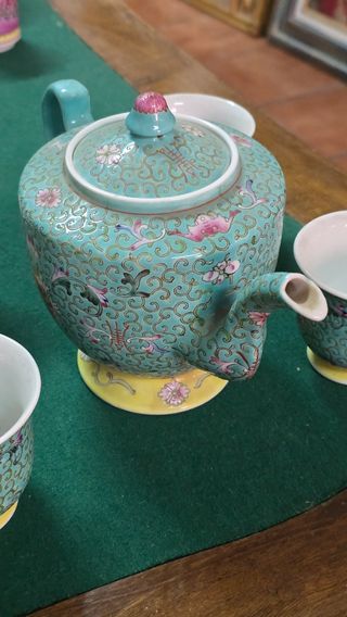 Juego de Tetera China con 4 Tazas