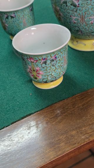 Juego de Tetera China con 4 Tazas