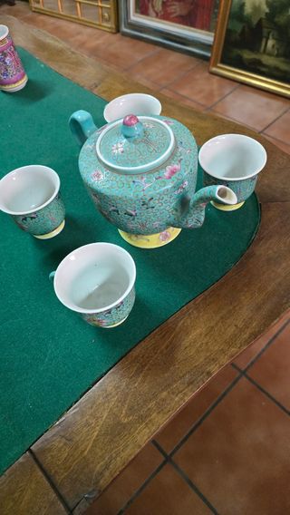 Juego de Tetera China con 4 Tazas