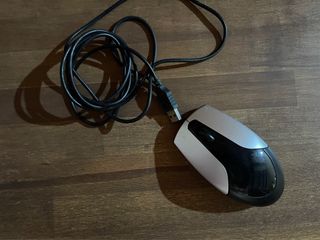 Ratón USB Acer Plata y Negro
