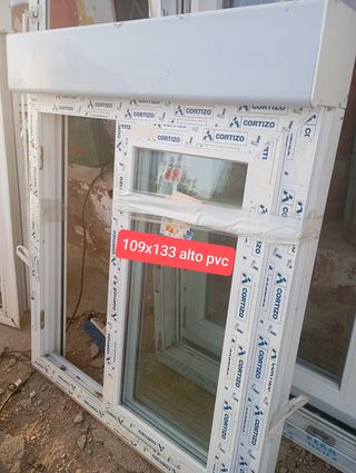 Ventana PVC Cortizo 109x133