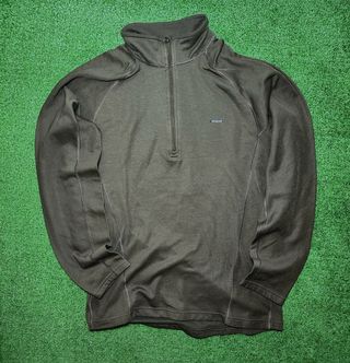 Patagonia Top Termico Uomo Verde Militare Taglia M