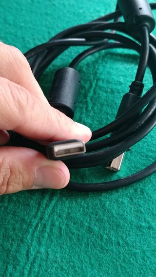 Cable USB 2.0 A-B con Filtros Ferrita