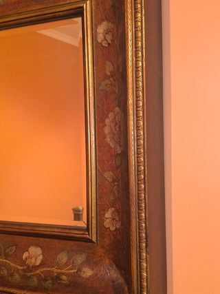 Espejo antiguo decorado