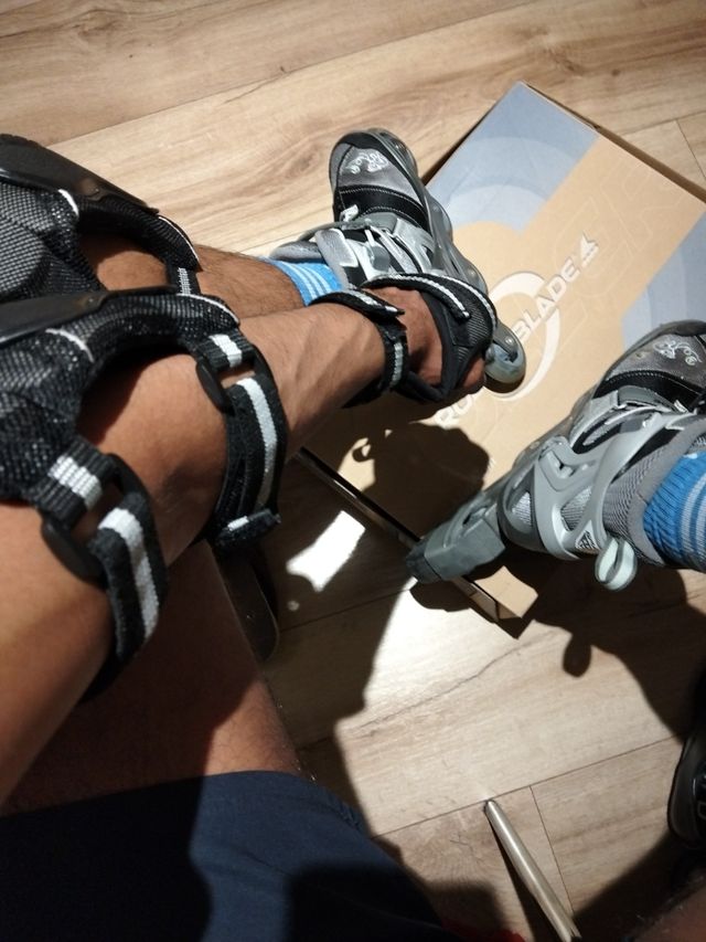 Patines Rollerblade Spark XR COMP W Grises Usadas