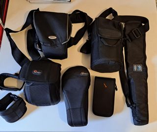 Fundas y Accesorios Fotografía Lowepro Nikon Tripo