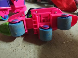 Patines para niña color rosa y azul