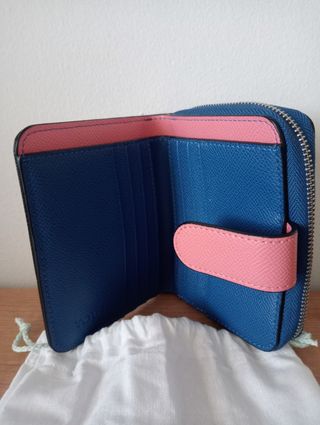 Billetera Tous Negra y Rosa