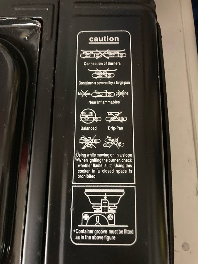 Fornello a gas portatile Flambee’