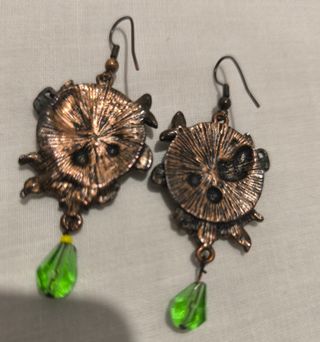 Pendientes artesanales de joyería
