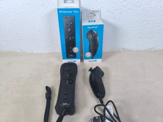 Mando Wii + Nunchuk Nintendo En Caja