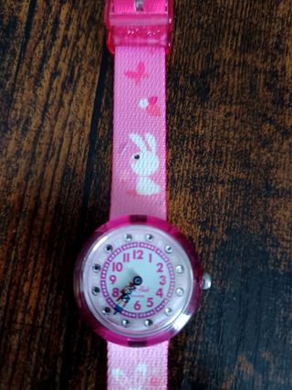 Reloj Flick Flack Rosa Infantil