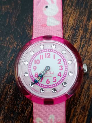 Reloj Flick Flack Rosa Infantil