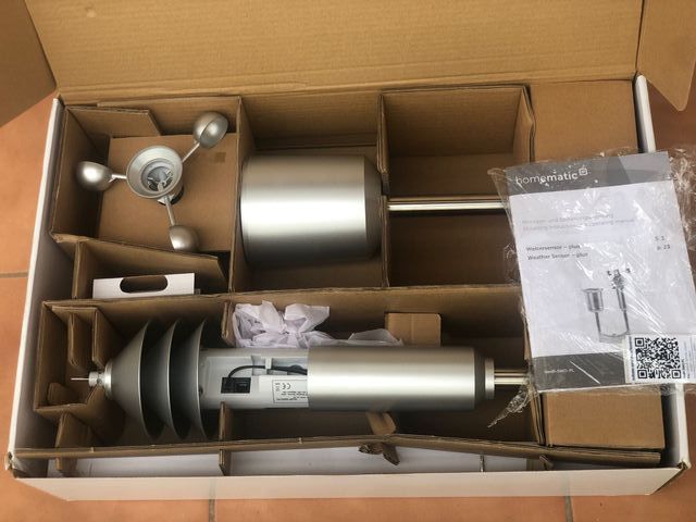 Sensor Meteorológico Plus Homematic IP 152057A0