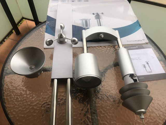 Sensor Meteorológico Plus Homematic IP 152057A0