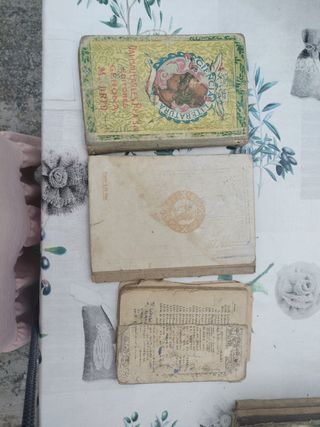 Libros antiguos Lecciones de Cosas y Hijos de Sant