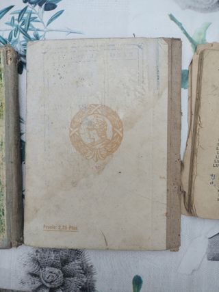 Libros antiguos Lecciones de Cosas y Hijos de Sant