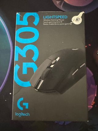 Logitech G305 Ratón Inalámbrico Negro