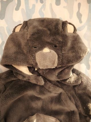 Tuta orsetto neonato in pile