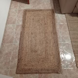 Alfombra de Yute Beige Ikea