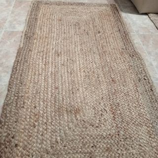 Alfombra de Yute Beige Ikea